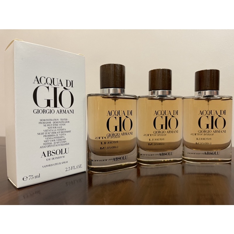 Nước hoa Acqua dio Gio Absolu 75ml tester