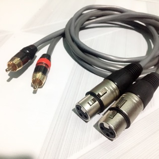 Dây tín hiệu Jack canon ra Av 02 dây