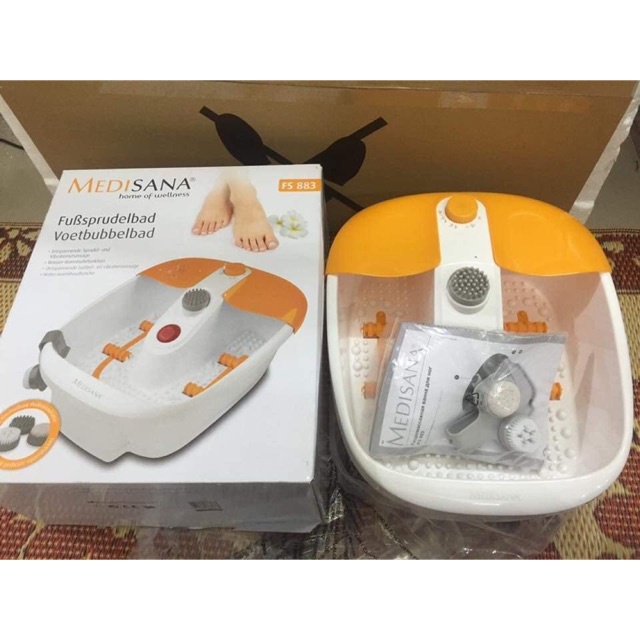 Chậu massage chân Medisana FS885 - massage và điều chỉnh nhiệt độ