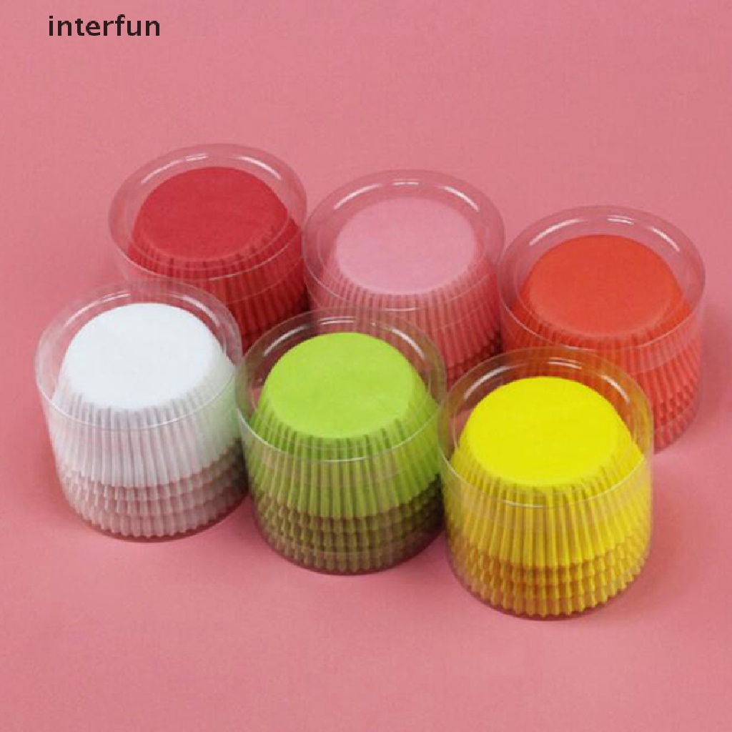 Bộ 100 Giấy Lót Bánh cupcake Tiện Lợi Chất Lượng