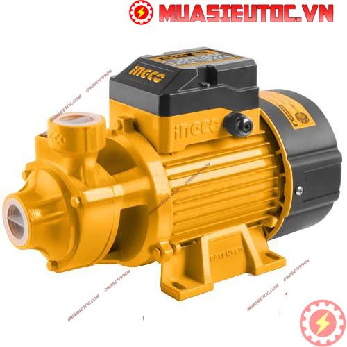 Máy motor bơm nước 370W ( 0.5 HP ) Ingco VPM3708 Mô tơ dây đồng, chiều cao đẩy tối đa 35m, độ hút sâu tối đa 8m