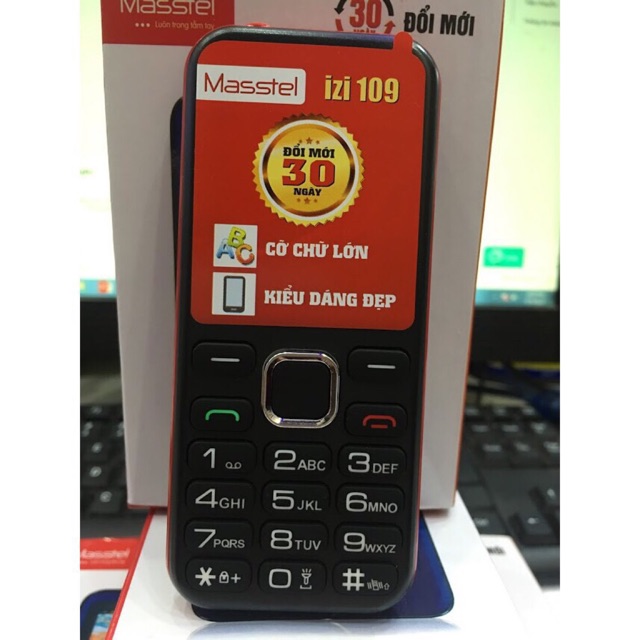 Điện thoại Masatel iZi 109 +kèm sim viettel 690 đ