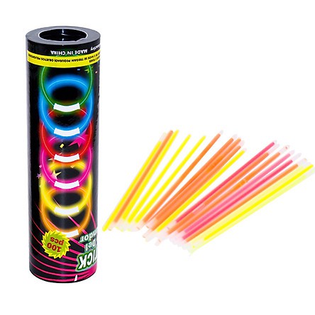 HỘP 100 QUE PHÁT SÁNG LIGHTSTICK | HATI DECOR PARTY