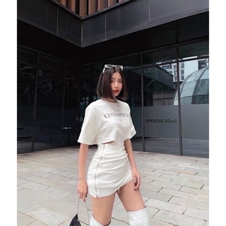 Váy ôm khoá kéo hông siêu cool ngầu cá tính