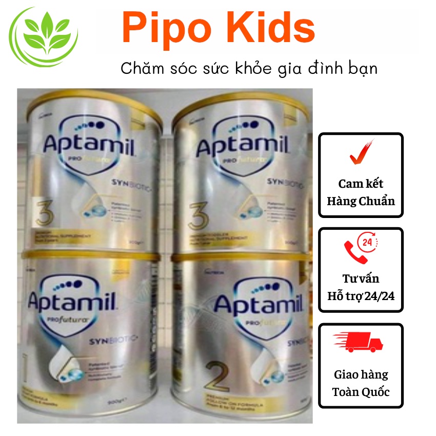 Sữa aptamil úc số 1,2,3,4 900G mẫu mới