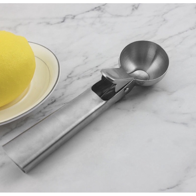 [GIÁ SỈ] Dụng cụ xúc viên kem bằng kim loại( dạng thìa)