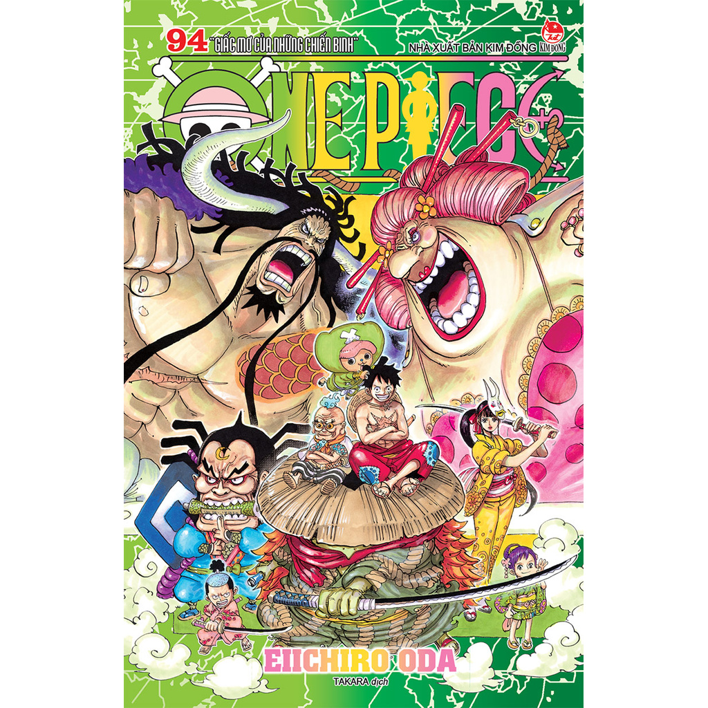 Truyện tranh One Piece - Tập 94 - Bìa gập & bìa rời - NXB Kim Đồng