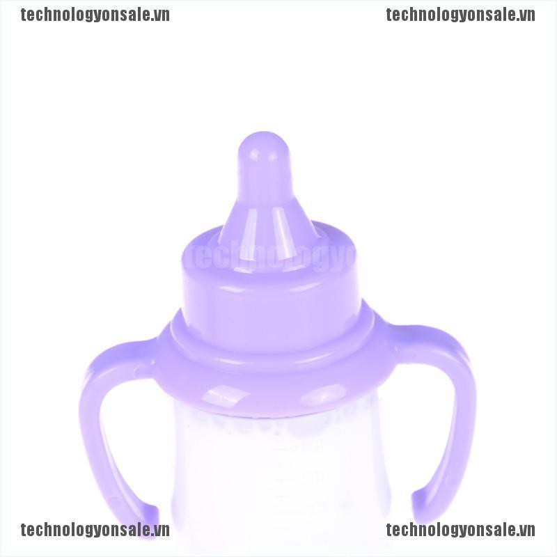 [😎😎Tech] 1pc Dummy Magic Milk Juice Bottle For Reborn Baby Doll Accessories Pretend Play Random Colours [VN]