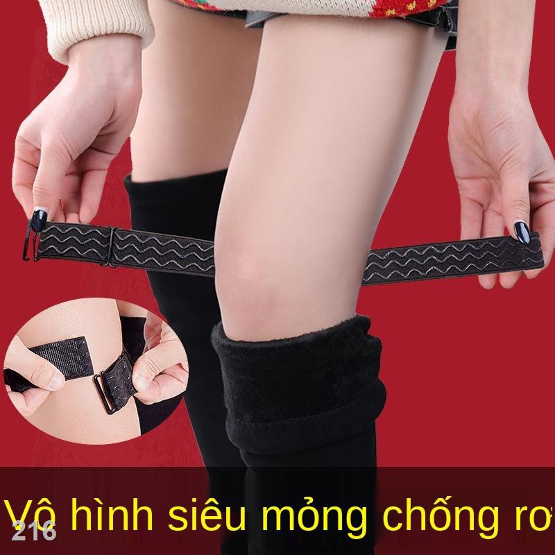LỦng chống rơi tạo tác trượt cố định bốt cao quá đầu gối phụ nữ có miếng dán xô mà không bất kỳ dấu vết nào