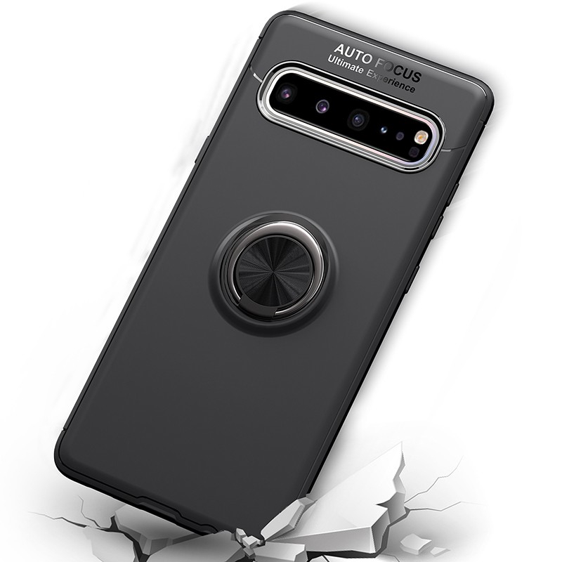 Ốp điện thoại siêu mỏng màu trơn có giá đỡ nam châm kim loại cho Samsung Galaxy S10 5G | BigBuy360 - bigbuy360.vn