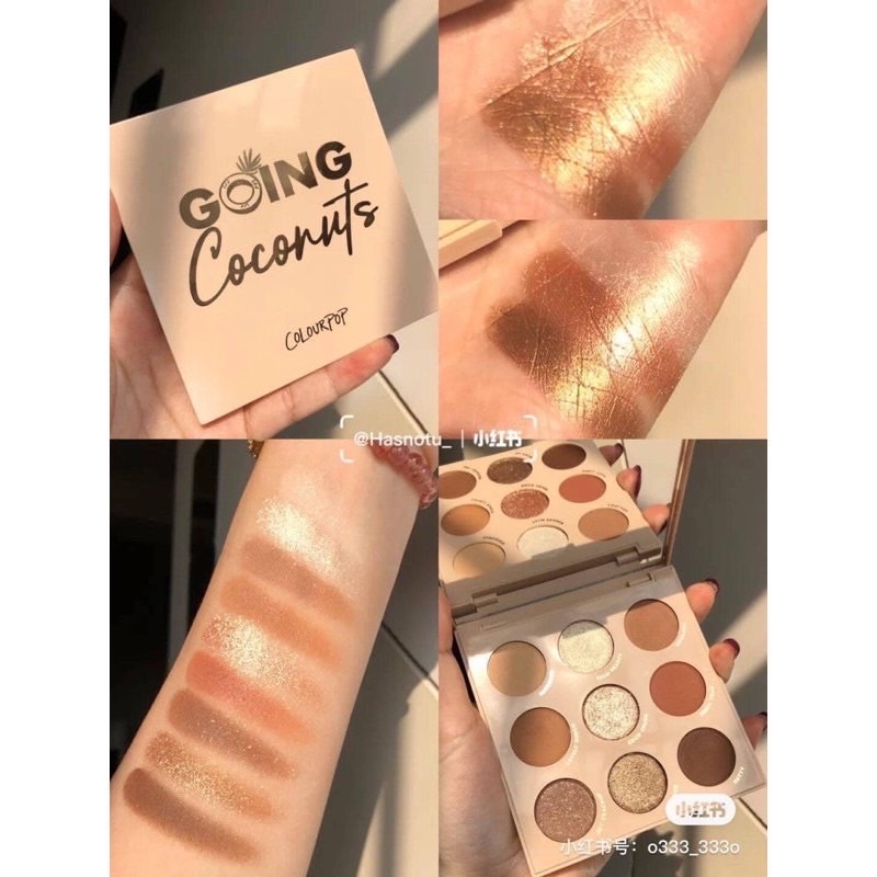 Bảng Phấn Mắt Colourpop GOING COCONUT