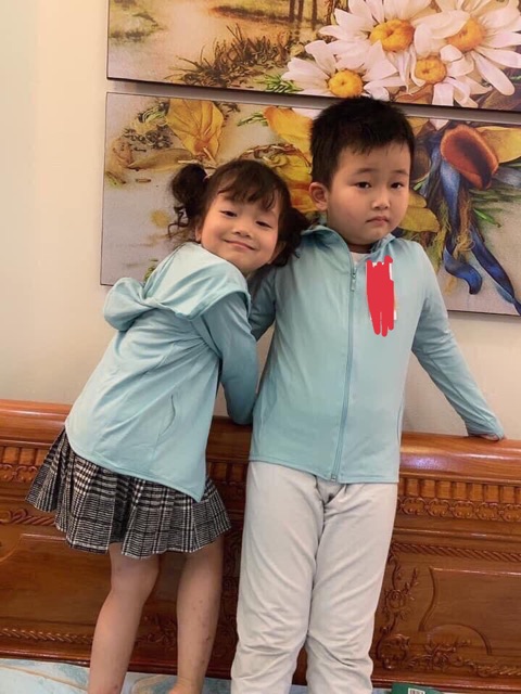 [Mã FAMAYFA2 giảm 10K đơn 50K] Áo chống nắng cao cấp thông hơi cho bé