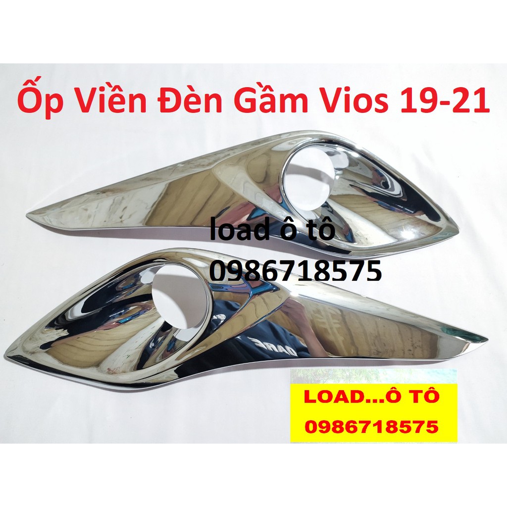 ỐP VIỀN ĐÈN GẦM TRƯỚC VIOS 2019, 2021