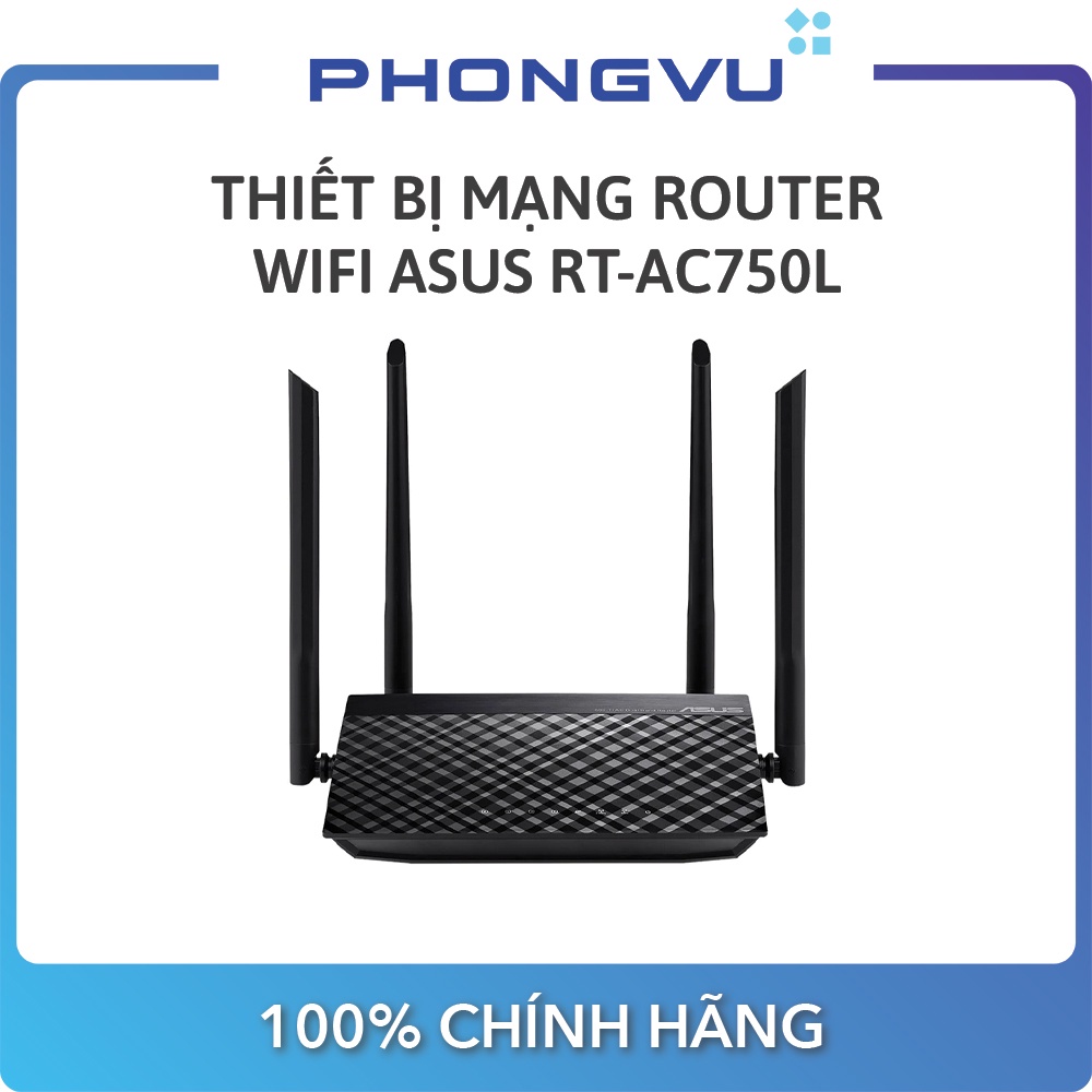 Thiết bị mạng/Router Wifi ASUS RT-AC750L