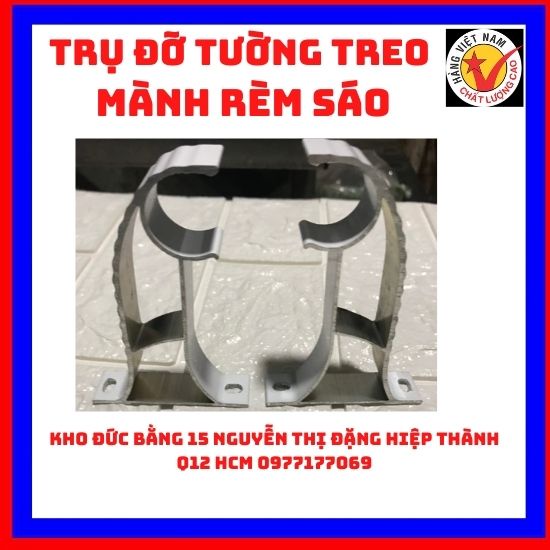 Phụ kiện Móc treo  rèm vải ,mành sáo trúc ,sáo  nhựa ,màm tăm (1 cái ), ,giá đỡ treo lên tường bằng nhôm