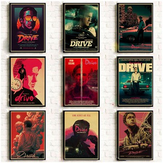 Poster Phim Ryan Gosling Dán Tường Trang Trí Phong Cách Vintage