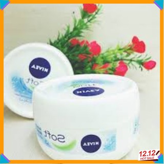 KEM DƯỠNG ẨM TRẮNG DA CHO MẶT và toàn thân Nivea Soft 200ml CHUẨN NGA
