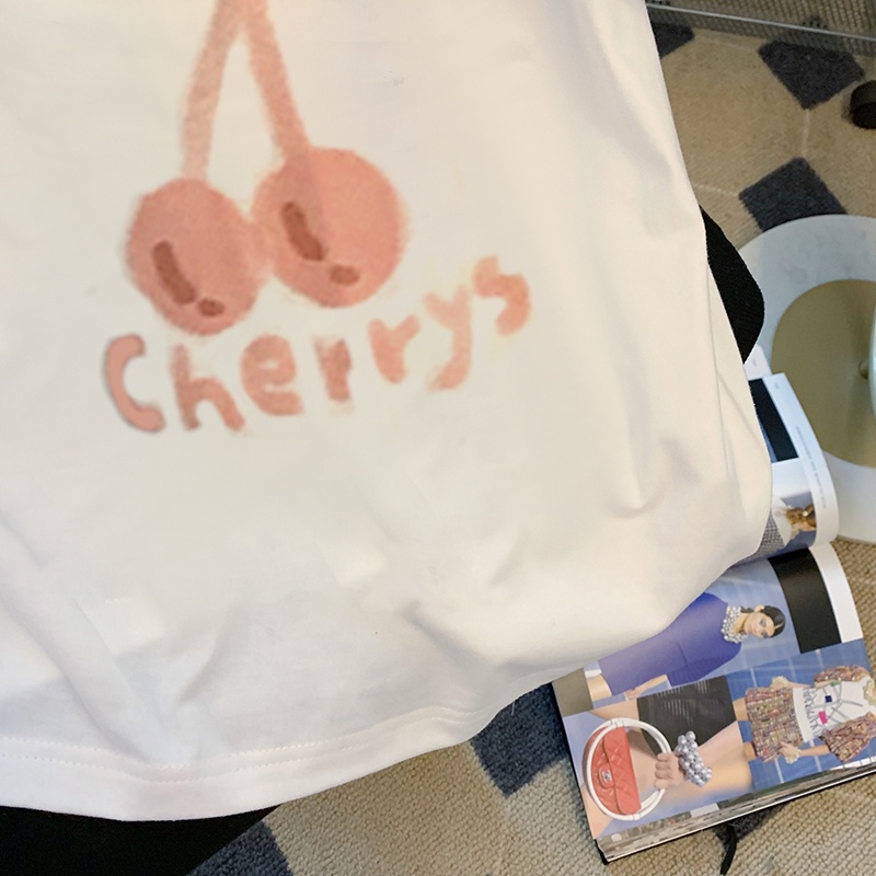 NRVP Áo Thun Tay Ngắn Cổ Tròn Thời Trang Mùa Hè Phong Cách Hàn Quốc Mới