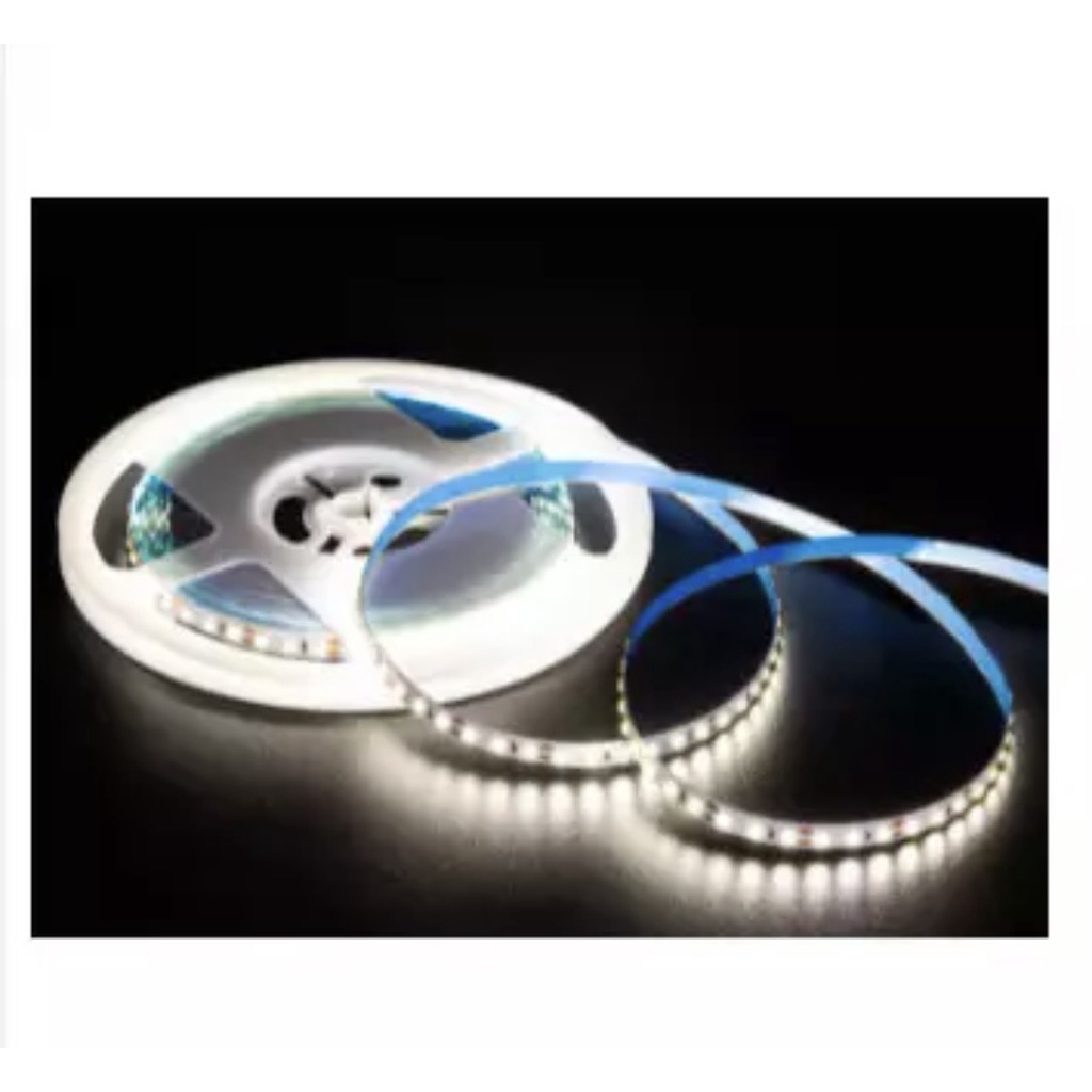 Led dây dán 240 bóng/mét, cuộn 5m có lớp băng dính 2 mặt tiện lợi, hắt tủ kính, tủ bếp, làm biển quảng cáo, ánh