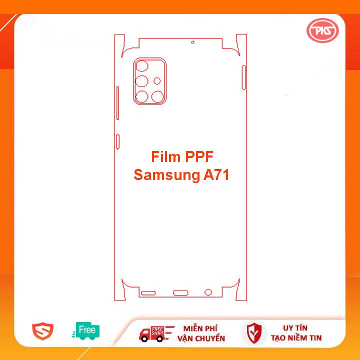 Dán Film PPF 4 lớp Samsung A71