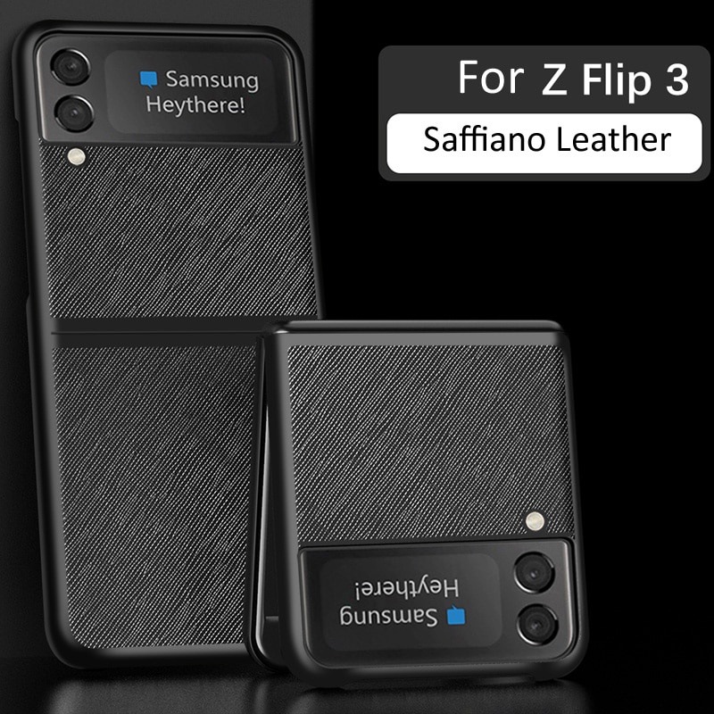 Ốp Điện Thoại Da Gập Dành Cho Samsung Galaxy Z Flip 4 3 Flip4 5G