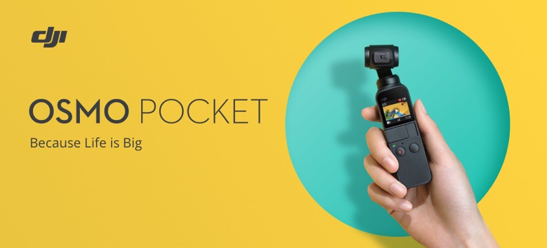 DJI Osmo Pocket - Máy quay phim bỏ túi - Chính hãng bảo hành 12 tháng