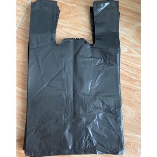 1kg Túi Nilon 2 quai đen loại dày, bóng đẹp (size 15-60)