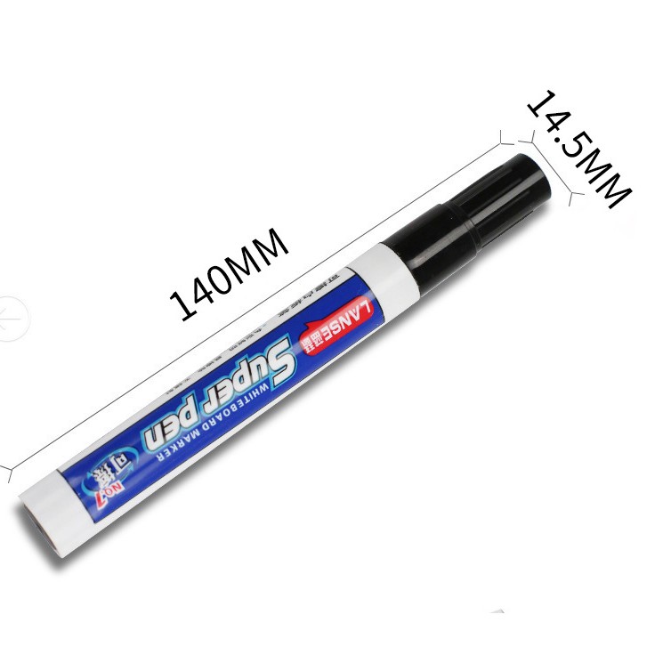 Bút dạ viết bảng Lalunavn - xóa được -Marker Mực xanh/đen/đỏ - 1 chiếc