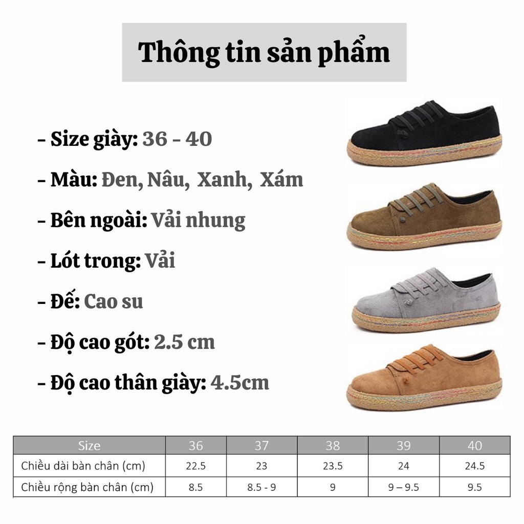 Giày thể thao nữ đế bằng giá rẻ giày sneaker nữ nhiều màu slipon ulzzang cao cấp hot trend AZUKA - E6