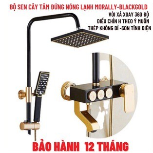 Bộ Sen cây tắm đứng, bộ sen vòi Châu Âu Phím điều khiển Cao cấp