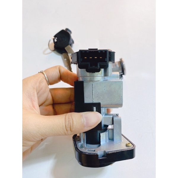 Bộ ổ khoá chìa dẹp xe Win Winner V1 hàng Vương Niệm cao cấp, bền bỉ