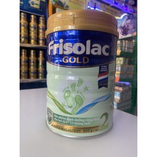 [6 lon có quà] - Mẫu Mới Sữa bột Frisolac gold 2 400g và 2 850g