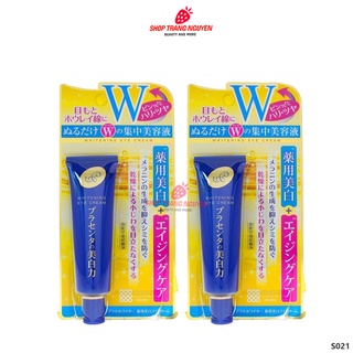 Kem dưỡng mắt Meishoku PlaceWhiter Medicated Whitening Eye Cream 30g