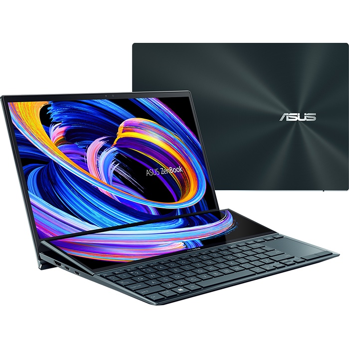 Laptop ASUS ZenBook Duo 14 UX482EG-KA166T i5-1135G7 | 8GB | 512GB | VGA MX450 2GB | 14' FHD Touch | Win 10