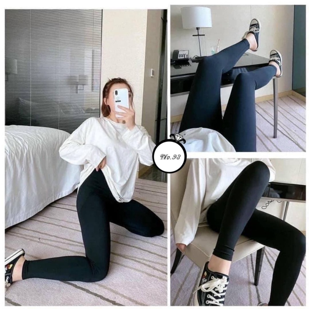 FREESHIPQuần Legging Quần bó nữ Cao Cấp ♥️ Chất đẹp dày dặn Tôn Dáng Siêu Co Dãn ♥️ Quần Legging Mặc Thoải Mái