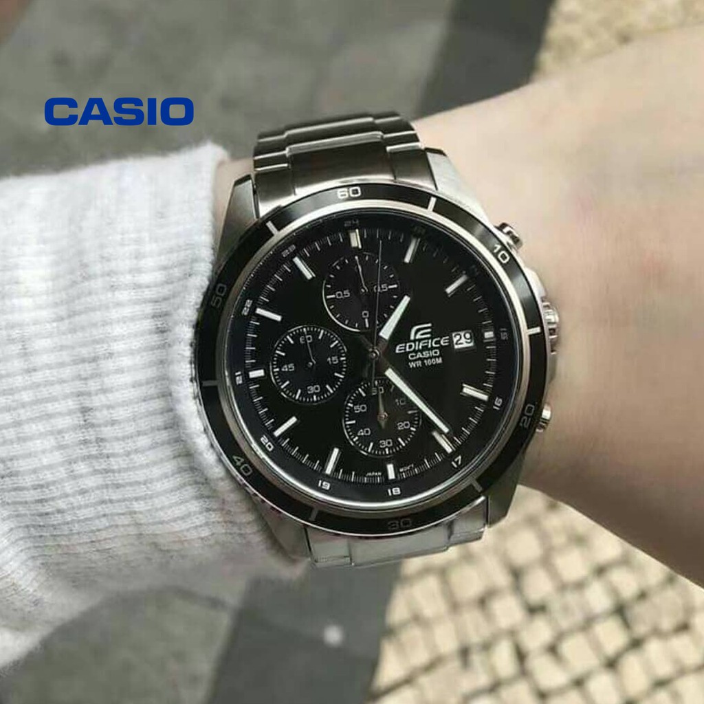 Đồng hồ nam CASIO Edifice EFR-527D-1AVUDF chính hãng - Bảo hành 1 năm, Thay pin miễn phí