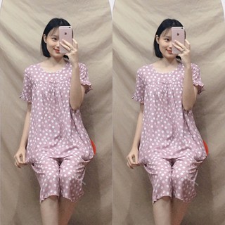 Đồ bộ lửng lanh cho bầu (10 màu)