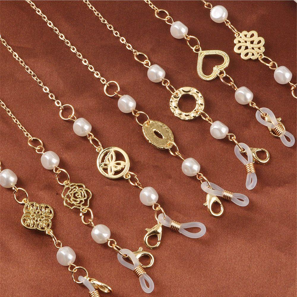 Dây Đeo Giữ Mắt Kính Hình Trái Tim Bằng Acrylic Thời Trang