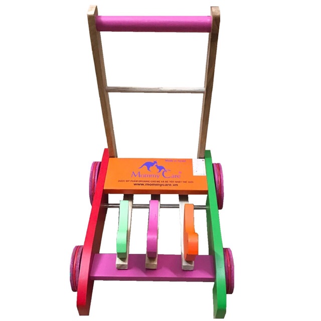 Xe tập đi gỗ 3 con chim