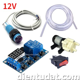 Combo Tự Làm Máy Bơm Phun Nước Tự Động V2.2 - 12V Chống Nhiễu Tốt
