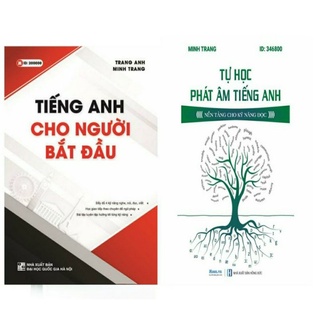 Combo sách id tiếng anh cho người mất gốc- tiếng anh cho người bắt đầu và tự học phát âm tiếng anh