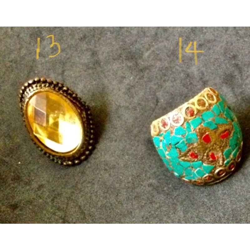 Nhẫn màu đồng, hợp kim đẹp