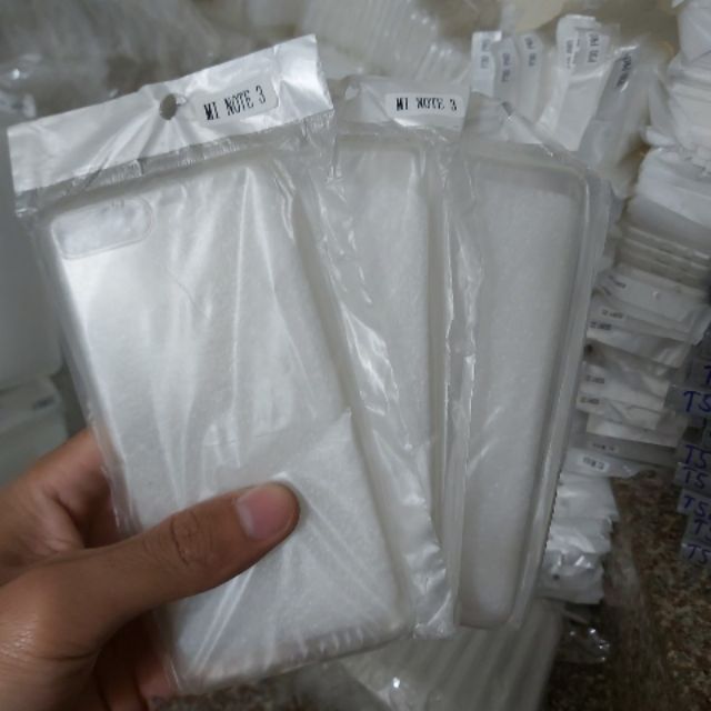 Combo 3 ốp dẻo silicon trong suốt xiaomi redmi note 3/redmi note 3 pro.