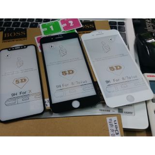 Miếng dán cường lực Iphone 6/7/8 Plus và Iphone X Full màng Hình