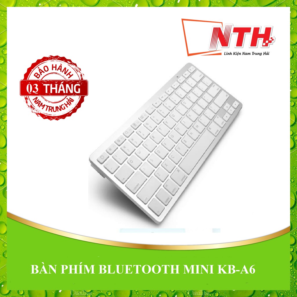 [Mã ELHACE giảm 4% đơn 300K] Bàn phím bluetooth Mini KB - A6 SỬ DỤNG CHO THIẾT BỊ CÓ BLUETOOTH