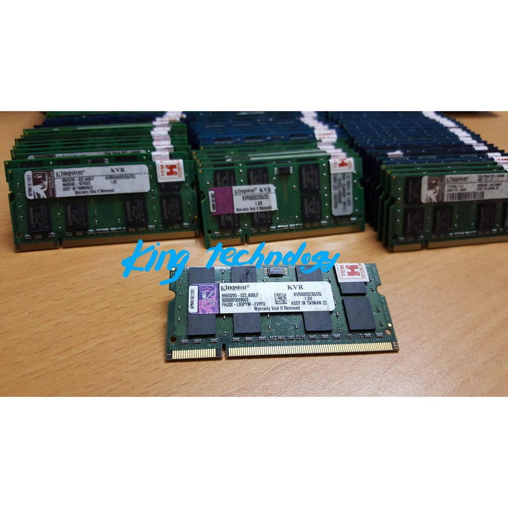 ram 2g, 4g, 8g ddr2, ddr3, ddr4 bus 800 1333 2400 dùng cho máy tính xách tay laptop