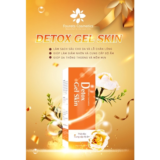 Tinh Chất Dưỡng Da Thải Độc Cấp Ẩm Chính Hãng Fourets Cosmetics 50g
