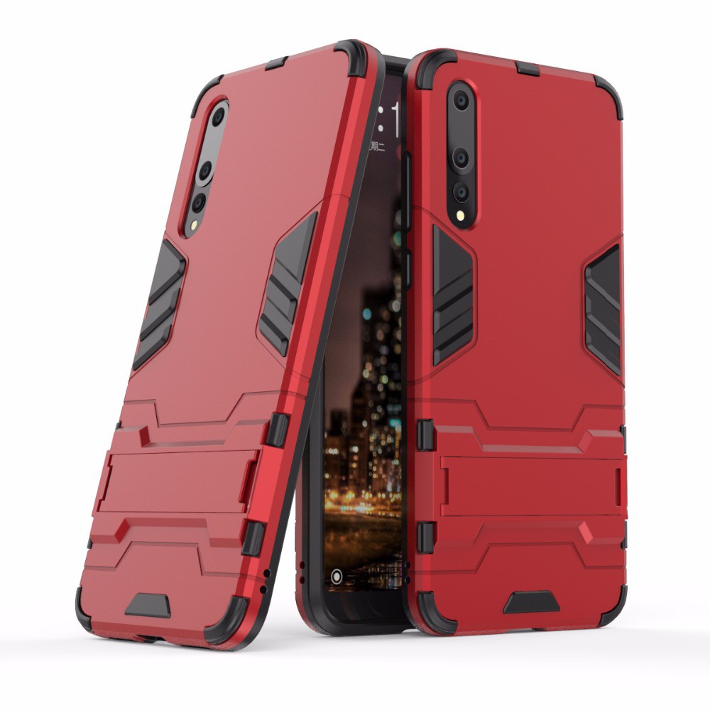 Huawei P20 Pro, ốp lưng chống sốc Iron Man có giá đỡ