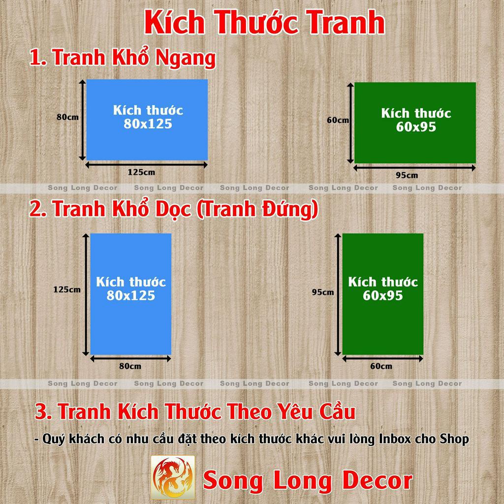 TRANH DÁN TƯỜNG 3D THUẬN BUỒM XUÔI GIÓ GIẢ NGỌC KHỔ ĐỨNG TB201 - YAN SHOP