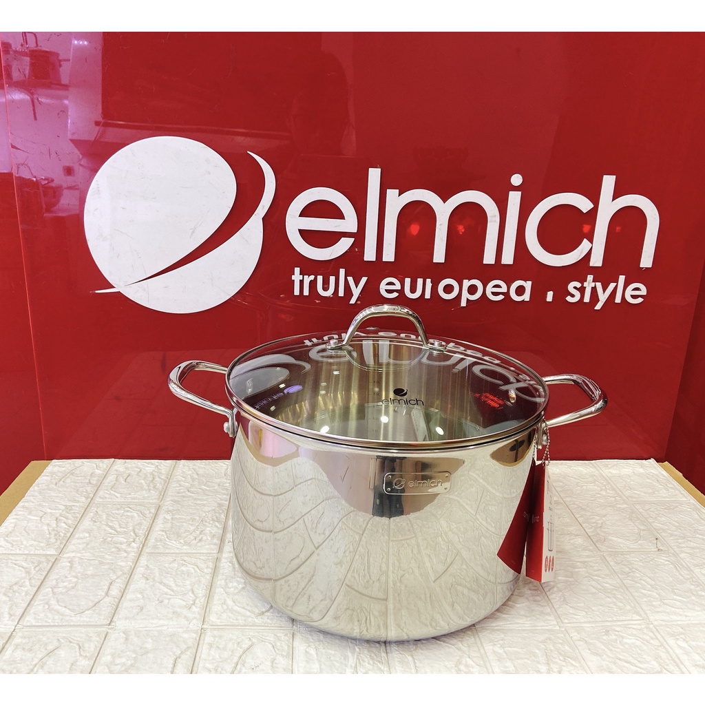 Nồi inox Elmich 3 lớp đáy liền nguyên khối - Trimax